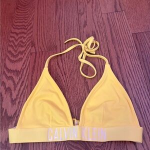 calvin klein bikini top
